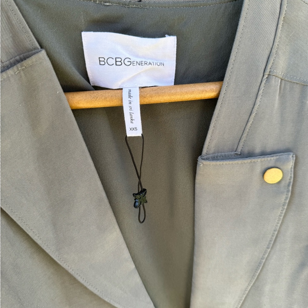BCBGENERATION Open-Front Peplum Jacket - Picture 7 of 7
